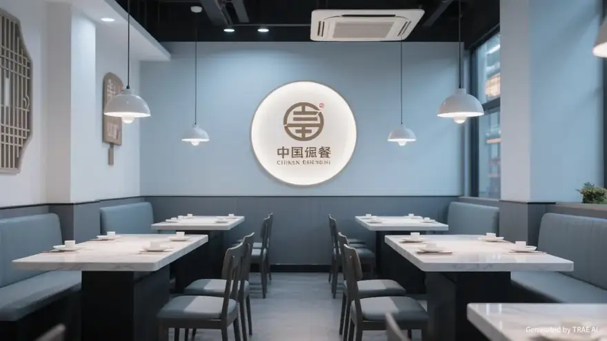 餐饮连锁行业背景图